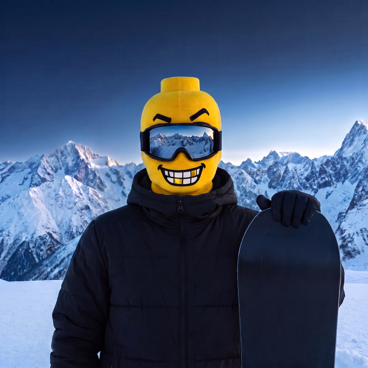 Lego Head Ski Mask